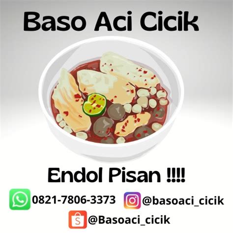 Order Online Baso aci original | PaxelMarket