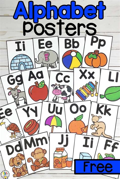 Alphabet Printables For Wall