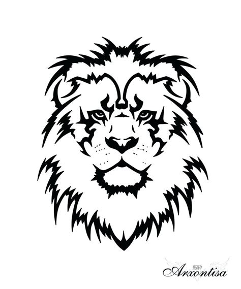 Lion Outline Vector at Vectorified.com | Collection of Lion Outline ...