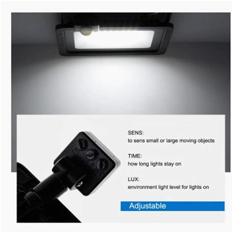 Cheap V W W W Led Flood Light Ip Waterproof Adjustable Pir