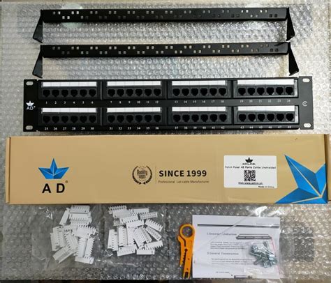 Ad Link Patchpanel Cat Port Computers Tech Parts Accessories