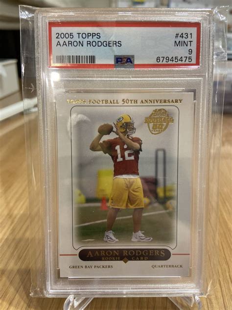 Yahoo オークション Aaron Rodgers 2005 Topps Football 50th Annive