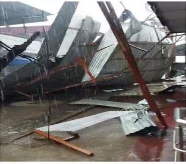 Loreto Lluvias Y Vientos Fuertes Afectan Techos De Colegios Y