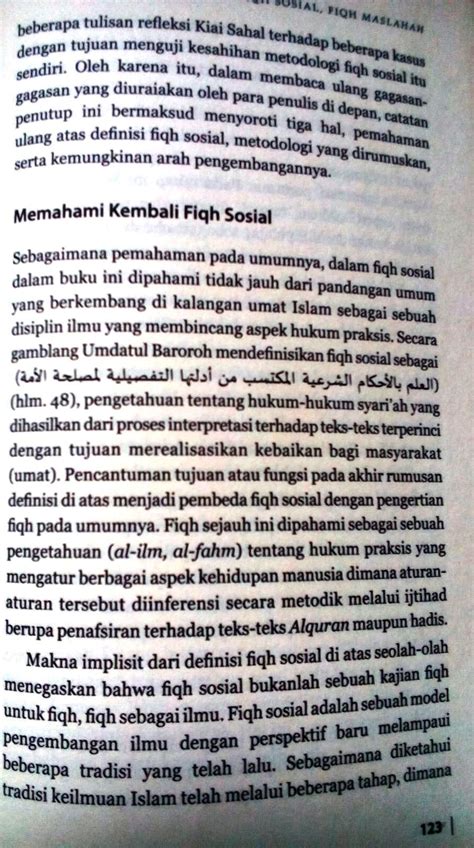 Buku Fiqh Sosial Masa Depan Fiqh Indonesia Sketsa Ide