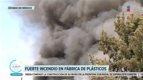 Incendio Consume F Brica De Pl Sticos En Xalostoc Ecatepec Noticias