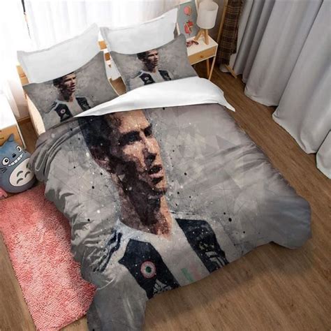 Housse De Couette Football Cristiano Ronaldo Ensemble De Literie 3