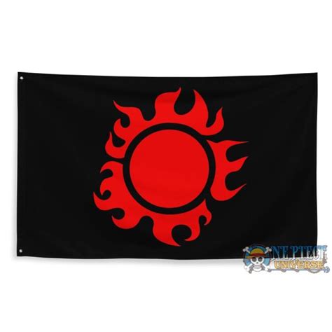 One Piece Jolly Roger Sun Pirates Flag 3styles One Piece Universe Store