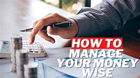 How To Manage Your Money Wisely How To Manage Your Money And Save