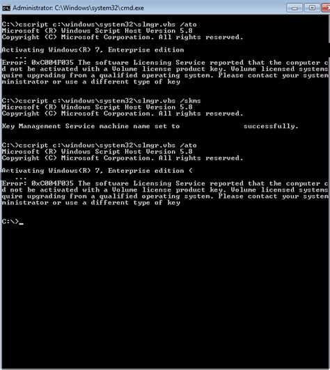 Kms Computer Could Not Be Activated With A Volume License Product Key