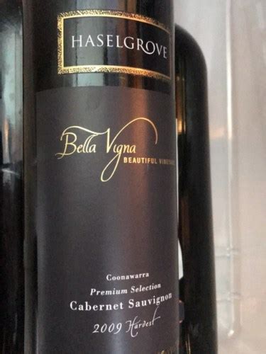 Haselgrove Bella Vigna Beautiful Vineyard Premium Selection Cabernet