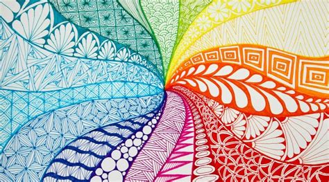 Zentangles For Beginners Easy | Mindfulness Activities For Kids