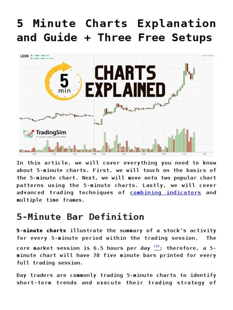 5 Minute Charts Explanation And Guide Three Free Setups Pdf