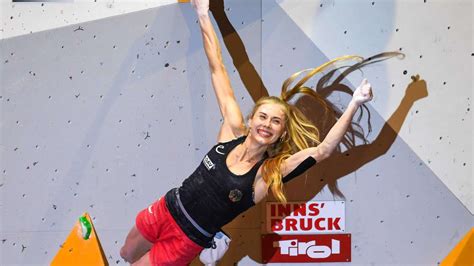 Boulderin Hannah Meul Bei Den European Championships Anders Gegessen