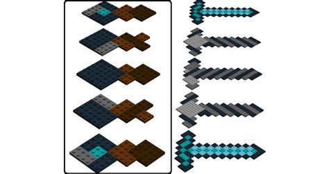 LEGO IDEAS - Minecraft Diamond Sword