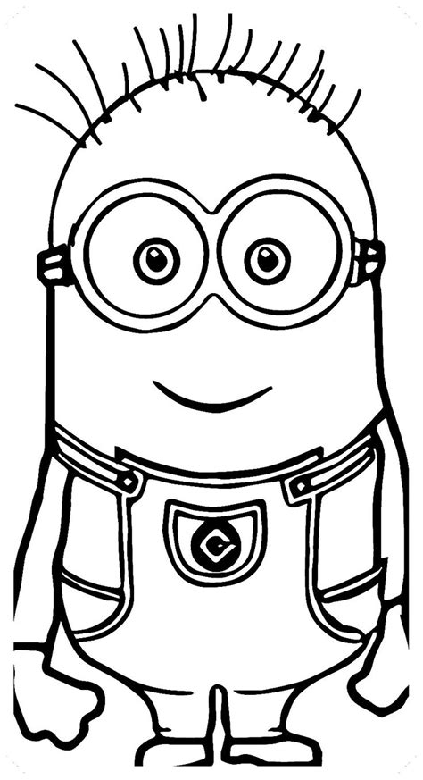 Los Más Lindos Dibujos De Minions Para Colorear Y Pintar A Todo Color Imágenes Pront Dibujos