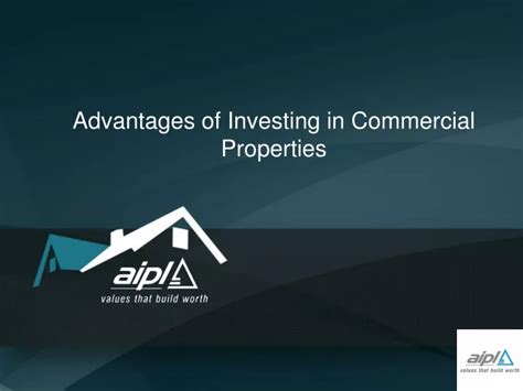 Ppt Advantages Of Investing In Commercial Properties Powerpoint