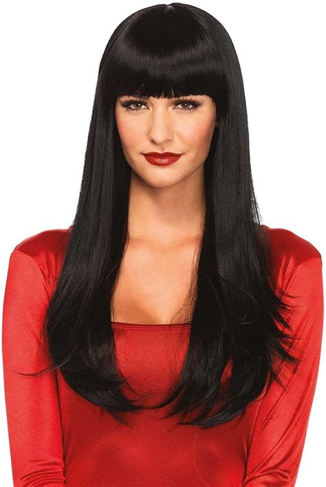 Leg Avenue Womens Long Wig Long Hair Styles Straight Wig Long Wigs