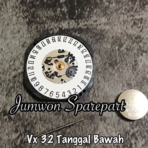 Jual Mesin Jam Tangan VX32 Original Mesin VX 32 Tanggal Samping Dan