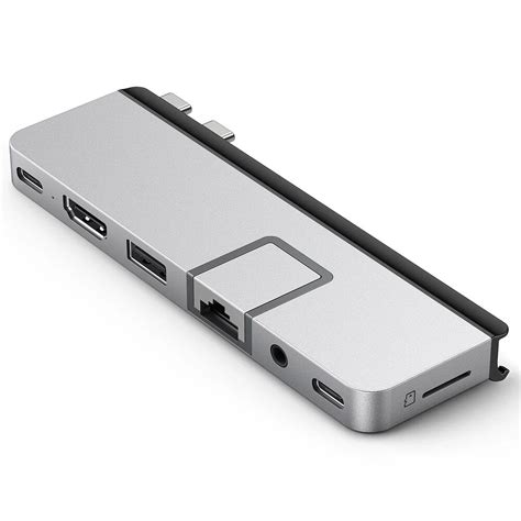 Targus Hyperdrive Duo Pro 7 In 2 Usb C Hub In Silver Nfm