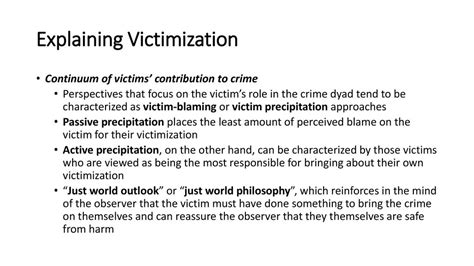 History Of Crime Victimization Ppt Download