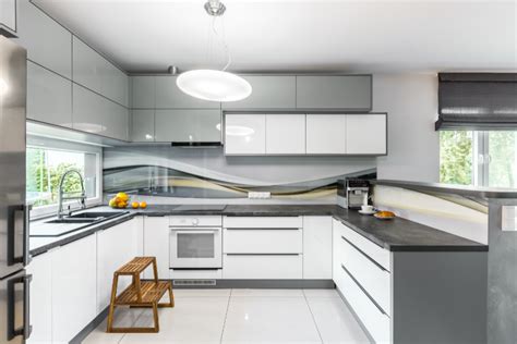 High Gloss Kitchen Cabinets In China George Buildings George Buildings