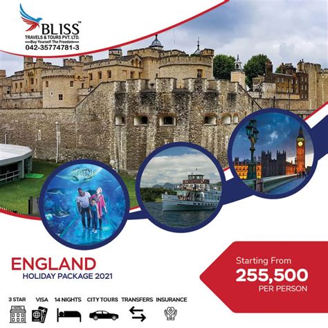 England Holiday Tour Package 2021