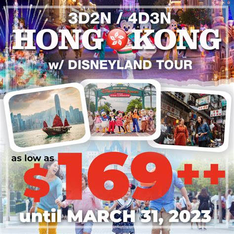 Hong Kong Disneyland Tour Package 2024 - Evonne Matilde