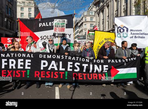 Marcha por palestina londres fotografías e imágenes de alta resolución