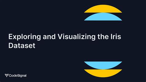 Exploring And Visualizing The Iris Dataset Codesignal Learn