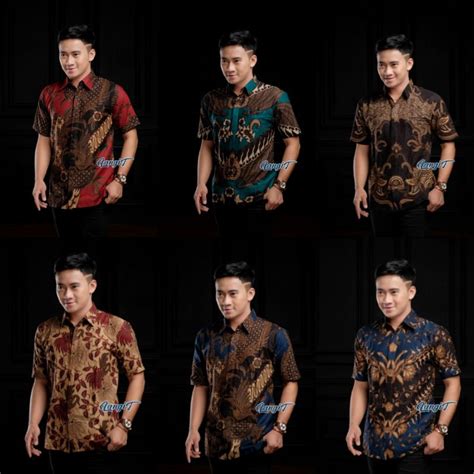 Jual New Arrival Distro Batik Pria Sogan Hrb Batikaf Notoarto Batik