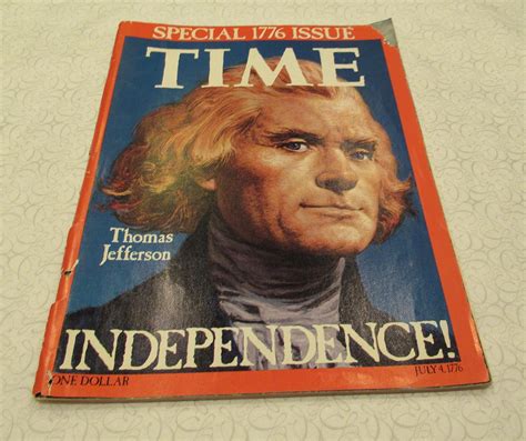 Time Magazine Special 1776 Issue Thomas Jefferson Time Magazine