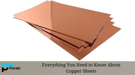 Advantages And Disadvantages Of Copper Sheets