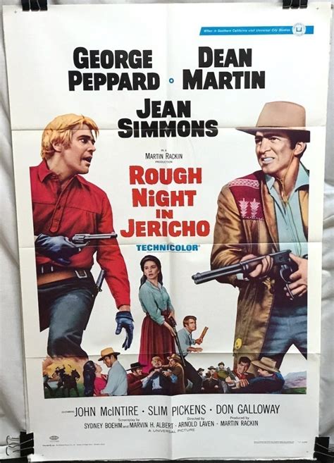 Rough Night in Jericho (1967) Style B One-sheet Poster