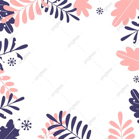 Palm Tree Border White Transparent, Color Hand Drawn Palm Tree Border ...