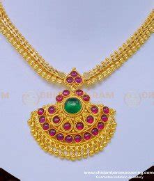 Buy New Model Real Gold Pattern Flower Design Champaswaralu One Gram