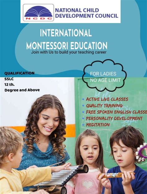 International Montessori Education In Kannur Kerala Kannur Ncdc 148617