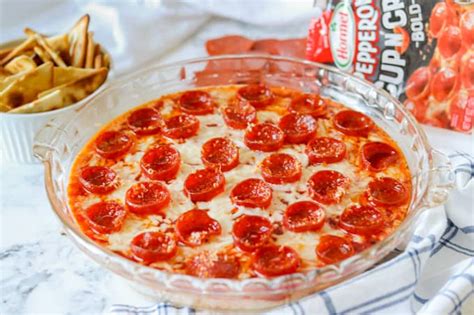 Easy Hot Pepperoni Pizza Dip 365 Days Of Baking And More