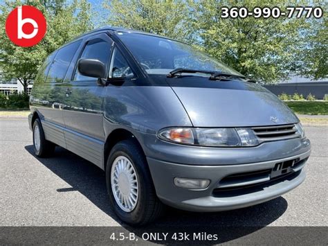 Boeki Usa Llc Used 1993 Blue Metallic Toyota Estima Lucida X High