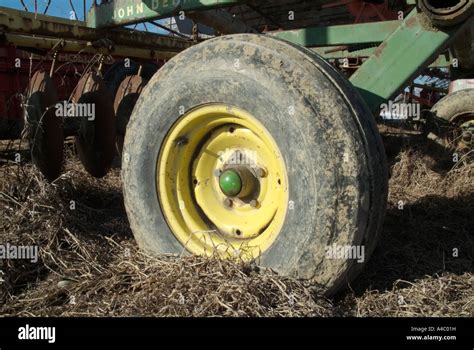 Farm Equipment Close up of ploughing equipment Stock Photo - Alamy