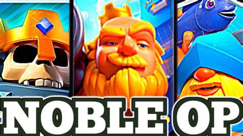 Este Mazo De Gigante Noble Con Rey Esqueleto Esta Op Clash Royale Youtube