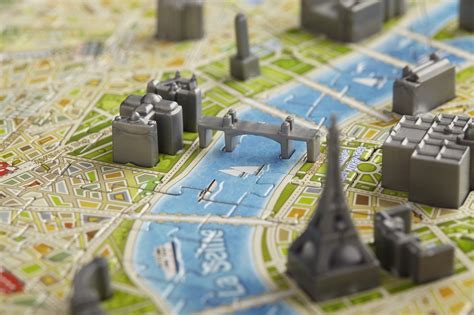 4D Cityscape Mini Paris Puzzle | 4D Puzzle | 4D Cityscape