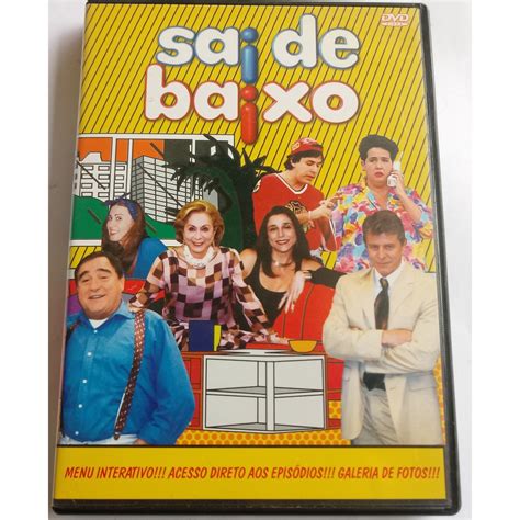 Dvd Série de tv Sai de baixo marisa orth miguel falabella Shopee Brasil