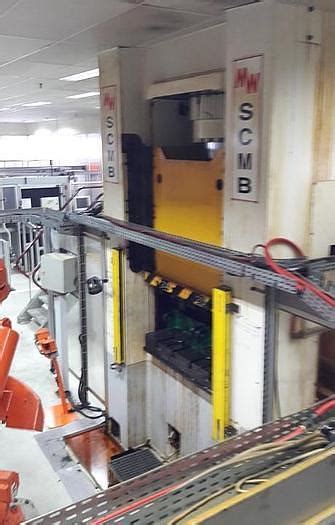 Used Muller Weingarten Scmb 500 Ton Hydraulic Press For Sale At