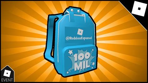 Como Ganhar O Item Celebratory Backpack RobloxEspanol Roblox Evento