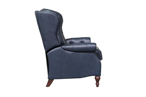 BarcaLounger Kendall Recliner Shoreham Blue Leather 74733570047