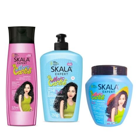 Skala Kit Mais Cachos Beleza Low Cost