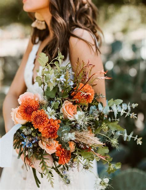 Blue Texas Wildflower Bridal Bouquet Favorite How Much Do Satin Flowers