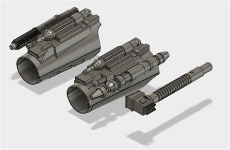 Print-ready 3D model "Modular Gauntlet System - Mandalorian Gauntlets ...