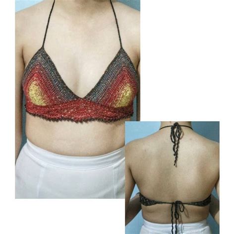 Crochet Bra Cup For All Sizes Pdf Pattern Etsy