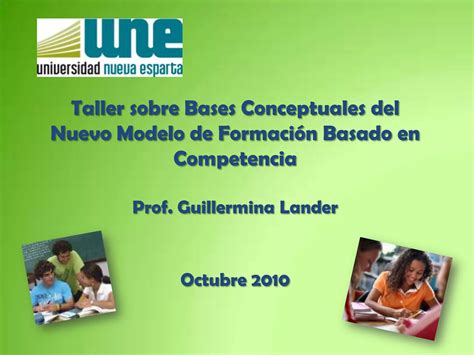 Bases Conceptuales Nuevo Modelo PPT